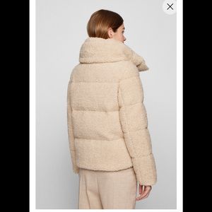 Boss Regular Fit Down Filled Teddy Jacket